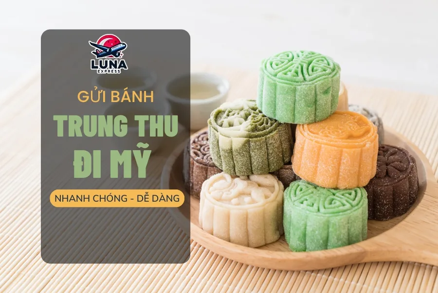 Gửi bánh trung thu đi Mỹ